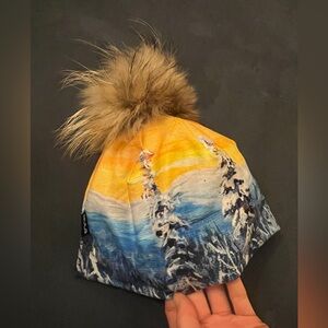 Bula Real Fur Pom-Pom Hat